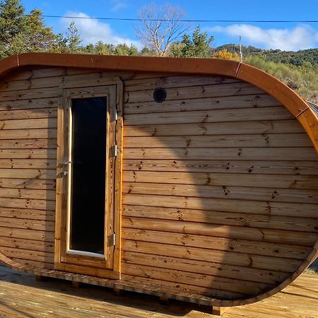 Camping Les Hauts De Rosans Exterior photo